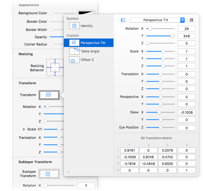 3D Transform Editor