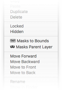 Mask Context Shortcuts