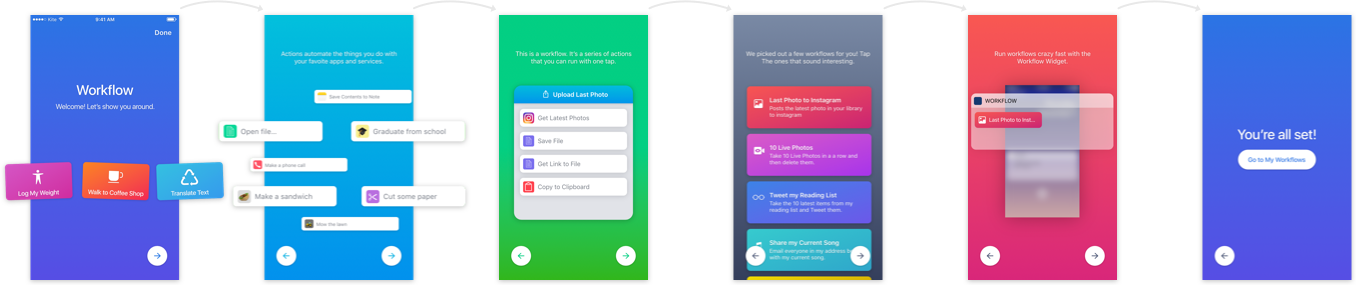 Page-to-Page Transitions